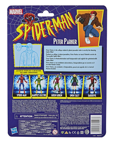 Figurine - Spider-man Legends Vintage - Peter Parker